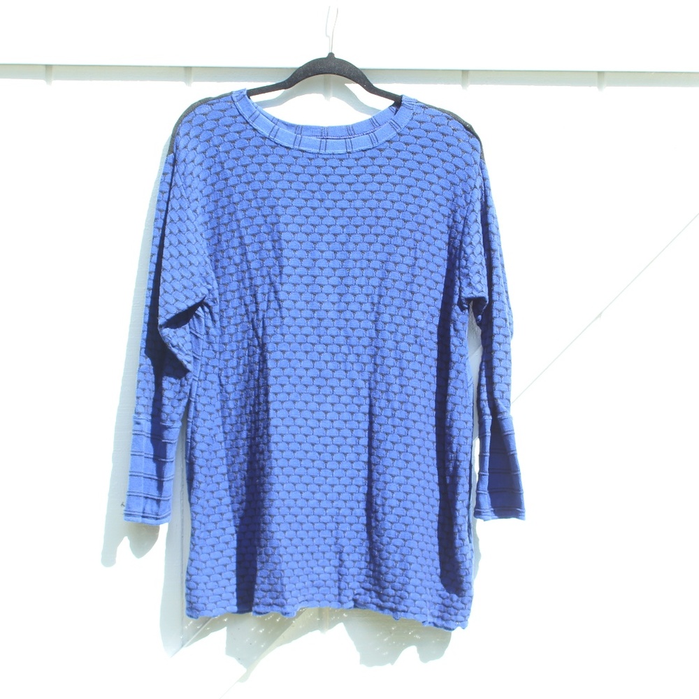Margaret Winters Long sleeve Sheer Multi Design